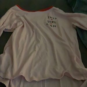 Light pink old navy shirt